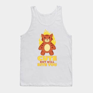 Cute But Will Bite You Tank Top